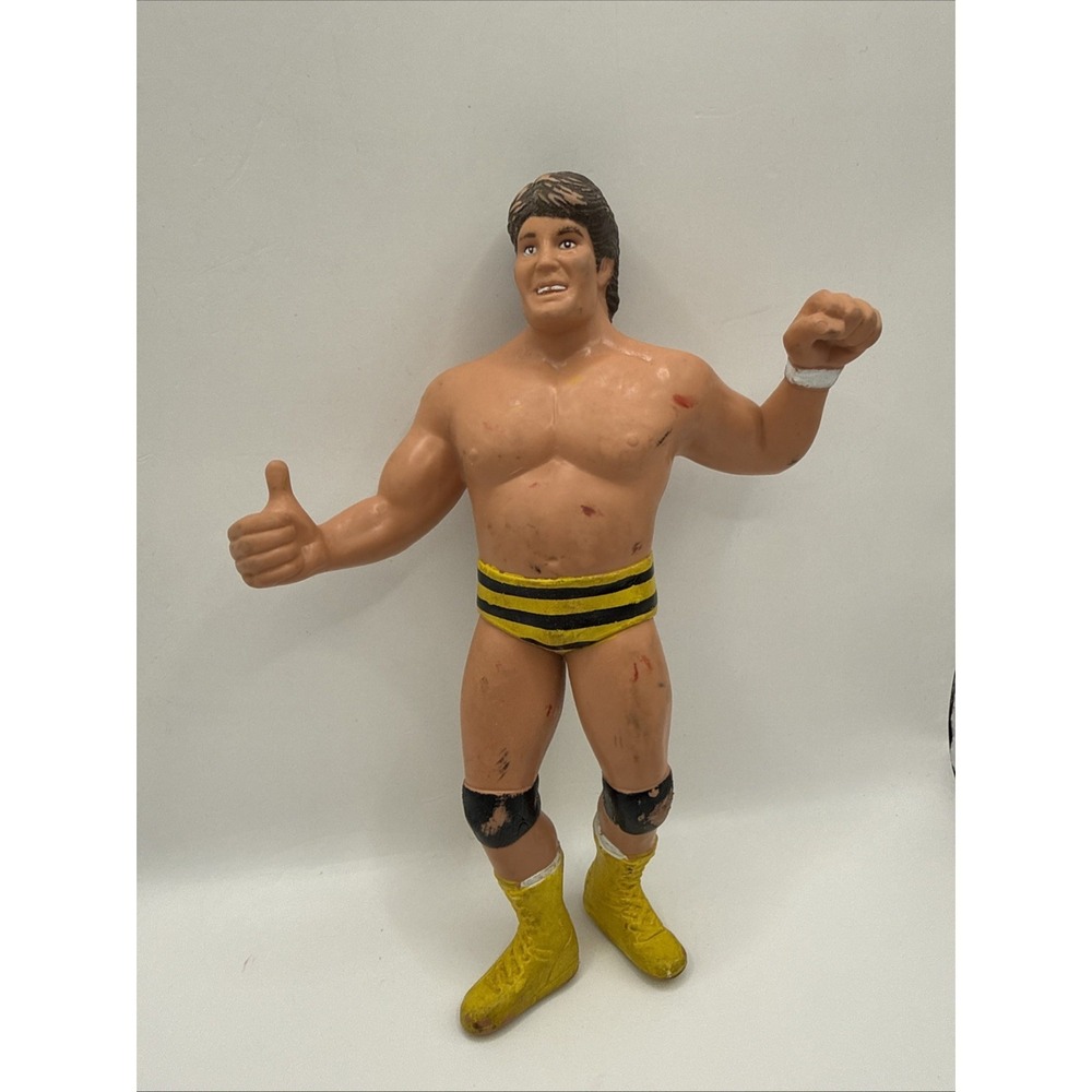 Vintage 1987 LJN WWF Wrestling Superstars Jumping Jim Brunzell Action Figure 1